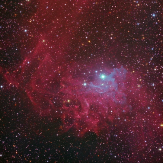 IC405 - Flaming star nebula