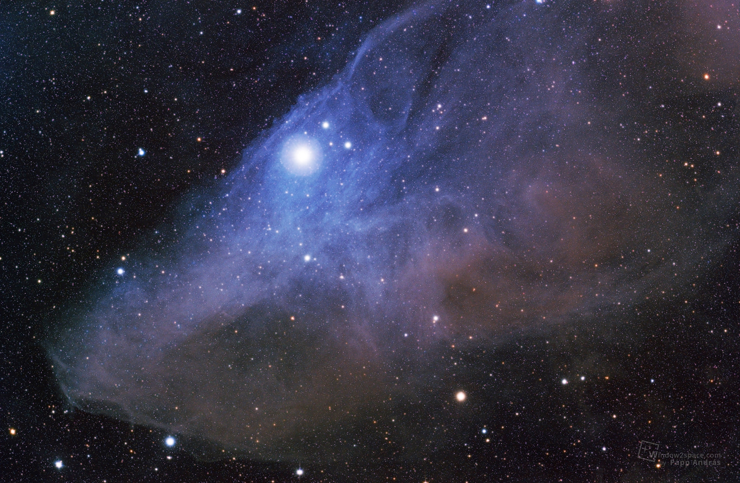 IC4592 - The blue horsehead nebula